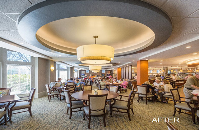 Remodel/Renovation Finalist 2017: The Forest at Duke Dining Area