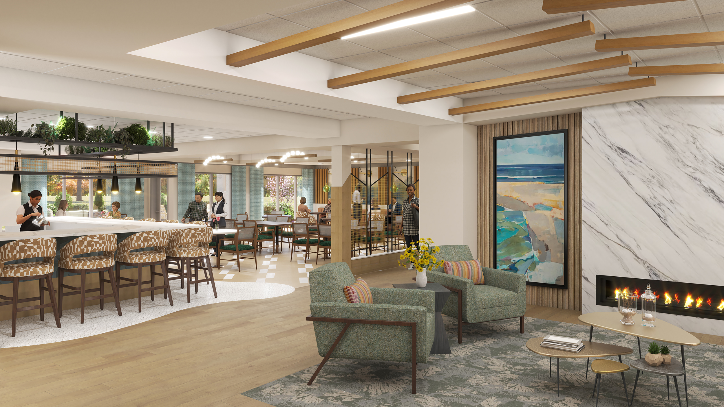 Friendship Village Kalamazoo lobby