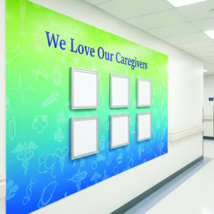Caregiver Recognition Wall, RAO Contract Sales Inc.