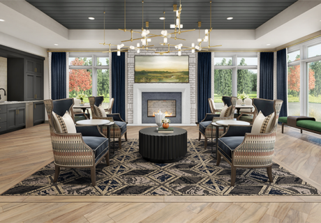 Arbor Terrace Basking Ridge lobby