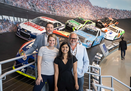 EFA networking party at the NASCAR Hall of Fame
